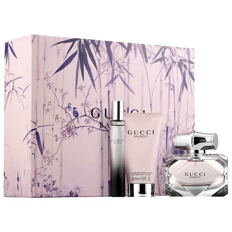 gucci bamboo gift set dillards|gucci bamboo gift set 75ml.